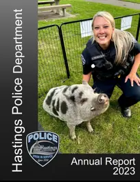 Cover of 2023 Hastings Police Department Annual Report